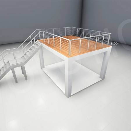 Stand cu etaj modul 5m x 4m 1 1 450x450 Stand cu etaj modul 5m x 4m