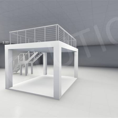 Stand cu etaj modul 5m x 4m 2 450x450 Stand cu etaj modul 5m x 4m