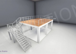 Stand cu etaj modul 5m x 7m 1 1 260x185 MOBILIER