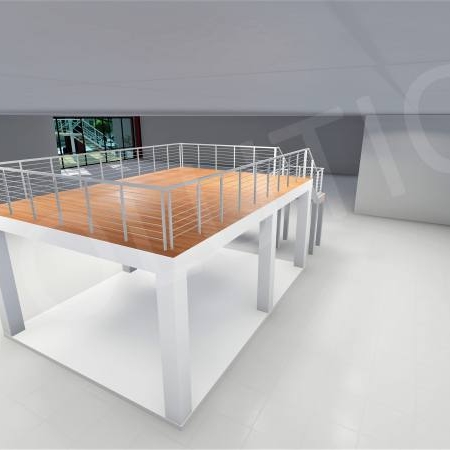 Stand cu etaj modul 5m x 7m 3 450x450 Stand cu etaj modul 5m x 7m